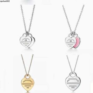 Pendant Necklaces Necklace New Designer Love Heart-shaped for Gold Silver S925 Earrings Wedding Engagement Gifts Fashion Series Jewelry {category}