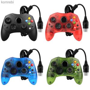 Game Controllers Joysticks OSTENT USB Wired Game Controller for Microsoft Xbox Old Generation Transparent Wired Gamepad Joystick for Xbox L24312