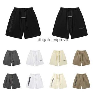 Nya amerikanska varumärken reflekterande shorts herrkvarter High Street Loose Unisex Summer Shorts Size S-XL