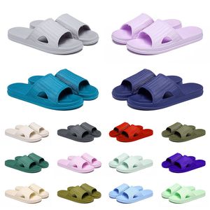 Röd designer tofflor män kvinnor berömda sandal rosa svarta skum skjutreglage utomhus mule platt sandlar glider flip flops