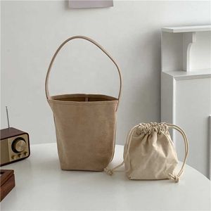 HBP Non-Brand Custom products soft Faux suede sling shoulder bag Fashion plain bucket large capacity chic faux fur