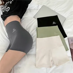 Women's Shapers Women Safety Short Pants Sexy BuLifter Shapewear Seamless Invisible Ice Silk Shorts High Waist Slimming Panties Boxer Briefs