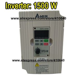 Inverter 1 5 KW VFD015M43B 3 Phase 380V to 460V Rated Currrent 4 A Brand New 1500 W Products with Delivery2679