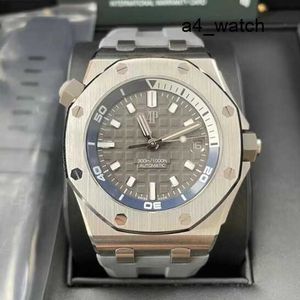 Quartz Athleisure AP Watch Royal Oak Offshore Series 42mm Dia Platinum Precision Steel Automatic Mechanical Mens Watch Luxury Watch 15720ST