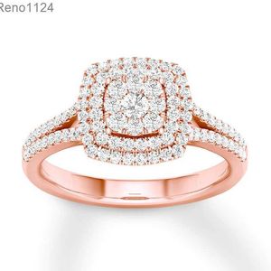 SGARIT 9K 14K 18K ROSE RED GOLD Moissanite Ring GRA Certificate Luxury Jewelry VVS1D Moissanite Wedding Ring Women