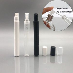 5ML Clear Plastic Empty Pump Spray Atomizer Bottle Refillable For Perfume Essential Oil Skin Softer Sample Container Reuseable Gift Bot Jpkg