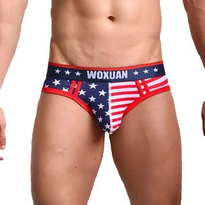 Printed Briefs B Underpants Flag B Men's USA Classic Mens Brief Cotton Men Underwear Sexy Low Waist Convex Design Panties Casual Riefs GG riefs rief