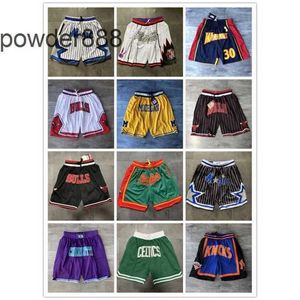 Pantaloni casual da uomo New Eagle ricamato Hip Hop Studente Pantaloni da basket per bambini Justin Pocket Supersonic 76ers Lakers Rockets Magic Raptors Tight ricamato UG8X