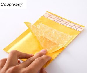 Paketleme Çantaları 50pcs 20 Boyutlar Kabarcık Posteri Kendi Mührü Yapıştırıcısı Sarı Kraft Kağıt Zarflar ile13136212