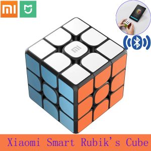 Kontroll Xiaomi Smart Mi Magic Cube Mijia Smart Rubik's Cube Work med Mijia App Timing Bluetooth Connect Racing Structure for Kids Gifts