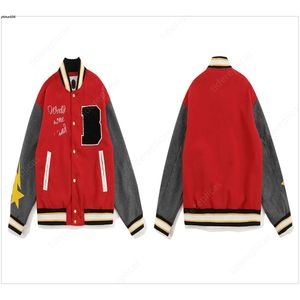 Cotton Coat Designer Jackets Bomber Mens Jacket Windbreaker Varsity Windbreak Hot Stamping Casual Flying Shark Baseball vadderad ullflygning A1 3BS4 {Kategori}