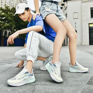 fashion running shoes for men women breathable black white green GAI-52 mens trainers women sneakers size 7