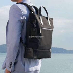 Personalize Tumiis Bag Designer Mente Mensagem Viagem de Negócios Back Pack 6602020 Harrison Series Fashionable Laptop leve