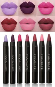 Focallure New Sexy Nude Lipstick Waterproof Lip Pencils Beauty Batom Velvet Matte Lip Stick Tattoo Red Lip Tint Focallure Makeup1357535