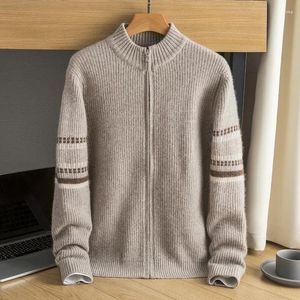 Męskie swetry przybycia Wysokiej jakości kaszmirowy sweter grube igły podwójne pasmo zagęszczone rozmiar płaszcza SMLXL2XL4XL5XL6XL