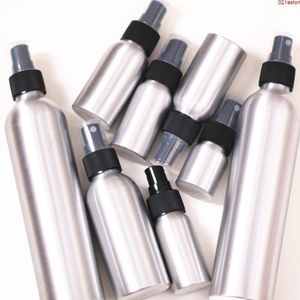 30 ml 50 ml 100 ml aluminium spray atomiserare påfyllningsbar flaska kosmetisk parfym rengöringspump sprayer deodorant potten containrar 20pcsgoods hlgus