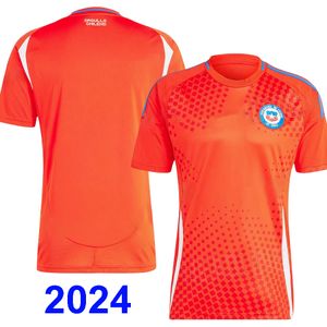 2024 Chile Soccer Jerseys Vidal Alexis Sanchez Football Felipe Mora Football Shirt Erick Pulgar Maillot de Foot