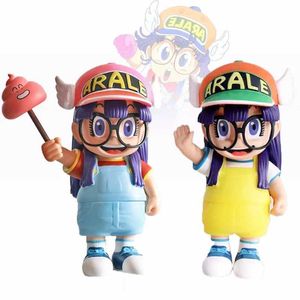 Cartoon Figures 20cm Anime Dr. Slump Kawaii ARALE movable figurine Model with pvc GK pendant gifts in box collectible figurines gifts for children 240311