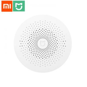 Kontroll Xiaomi Mijia Gateway 2 Original Smart Home Kits Gateway Hub Alarm System Control Radio Yi Camers MI Door Sensor Bell Temperatur