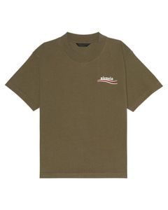 Children Summer Designer T-shirts Wave Stripe Letter Printed Half-sleeve Tops Boys Loose Fashion Tees Kids Clothing BH208