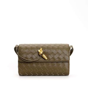 Bolsa de ombro designer tecido metal fecho aba bolsa de ombro de couro de alta qualidade feminina crossbody saco retro axilas saco de telefone de luxo