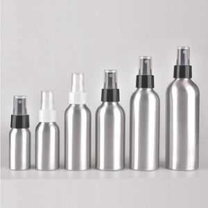30ml/50ml/100ml/120ml/150ml Bottiglie Spray in alluminio portatili Profumo Vuote Riutilizzabili Pompa Atomizzatore Nebbia Bottiglia di trucco da viaggio Oclni