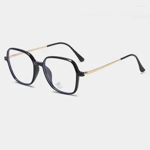 Montature per occhiali da sole Rotonde 8198 Montature per occhiali Donna Uomo Retro Miopia Metallo ottico Anti Blue Ray Lenti Occhiali da vista Oculos