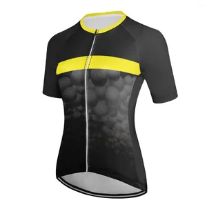 Racing Jackets Style Cycling Jersey Summer Short Sleeve Clothing MTB Bike Road Women's Tops