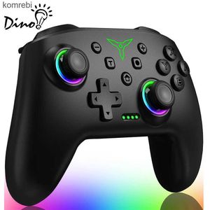 Spelkontroller Joysticks RGB Wireless Controller Bluetooth för Nintendo Switch Pro PC Origina Joystick Gamepad Professional Lag-Free Gamepad 24312 L24312