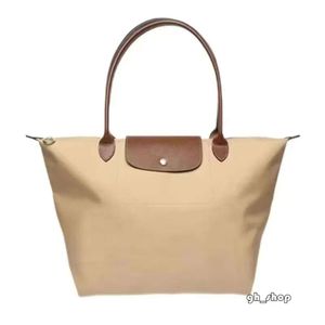 Longchammp Tote Bag Designer Laptop School Beach Travel Nylon Handväska axel crossbody handväskor casual tote äkta läder duk väska 3108