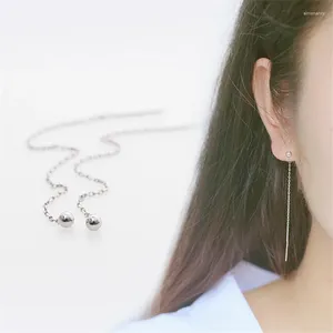 Dangle Earrings 3CM-20CM Long Drop Prevent Allergy 925 Sterling Silver For Women Sterling-silver-jewelry