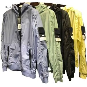 Stones Island Jacket Designer Kurtki kieszonkowe Kurtka Long Rleeve Zipper Odznagia Mężczyźni Casual Płaszcz Windbreaker Emcodiery Mens Shirts Design przepływu 684