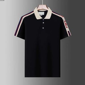 Herren Stylist Polohemden Luxus Italien Männer Kleidung Kurzarm Mode Lässig Sommer T-Shirt Viele Farben sind verfügbar Größe M-3XL 7kki