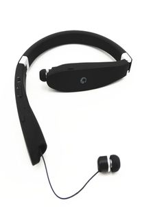 SX991 Sports Bluetooth -hörlurar Infällbart vikbart halsband Trådlöst headset Antilost i öronörlurar Auriculars8281778