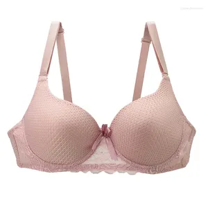 BHs 2024 Sexy für Frauen Beige Schwarz Weiß Rosa Blau Rot BCDE Cup Bralette Push Up Büstenhalter Plus Größe Weibliche Dessous