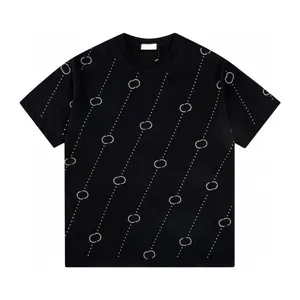2024 Tees Mens Designers T Shirt Uomo Donna magliette con lettere Stampa maniche corte Camicie estive Uomo T-shirt allentate taglia asiatica S-XXXL tp6035