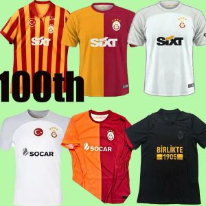 2023 2024 Turcja Galatasaray Soccer Jerseys Icardi Zanioli Bakambu Mertens Zaha Akgun Akturkoglu 100. rocznica Trzecia Liga Mistrzów 23 24 koszula piłkarska