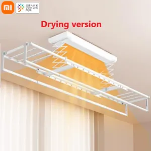 Control Original Xiaomi Mijia Smart Hanger Machine With Dryer Load capacity 35kg Work With Mihome APP With Airing Rod For Smart Home