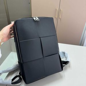 Mochila marca tecer couro genuíno homens moda real natural estudante menino luxo negócios portátil saco de escola 240315