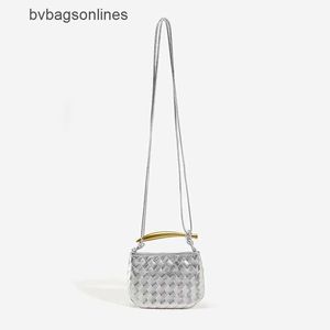 Oryginalne Bottegs Venetas SD Jodie Bag Sardine Wenven Women 2024 Nowy popularny projekt telefonu komórkowego Premium Moda One ramię Crossbody 43G4