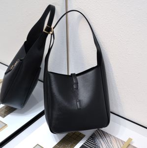 كيس الإبط الكلاسيكي من المألوف من الجلد الأصلي من الحور شجرة الحوراق حقيبة الكتف الإدارية حقيبة Hobo Handheld Women's Bag