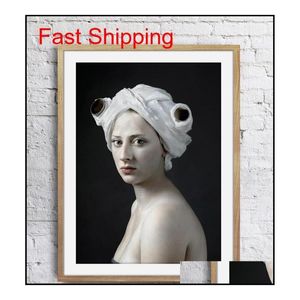 Dipinti Hendrik Kerstens Art Pograph Carta in rotolo Poster artistico Decorazioni da parete Immagini Stampa U qylVAv hairclippersshop288p