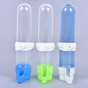 1pc Pet Kuş Plastik Otomobil Besleyici Papağanı Besleme Su içici bardak kase kafes besleyici malzemeleri 17cm 3 3cm348o