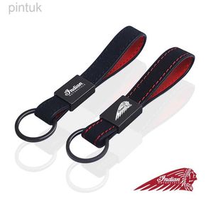 Keychains Lanyards för Indian Scout Motorcykel GNDIAN FTR Super Chief Springfield Chieftain Challenger Elite Motorcykel Key Chain Keychain LDD240312