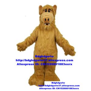 Costumi della mascotte Mostro ALF Costume della mascotte Personaggio dei cartoni animati adulto Vestito Vestito Pianificazione di marca Zx173 di alta qualità Spedizione gratuita