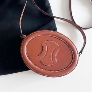 Moda Üçlü Deri Tote Yuvarlak Torba Ayna Kalite Tasarımcı Çanta Lüks Lady Mini Cross Bag Cüzdanlar Kadın Erkek Omuz Kayışları Debriyaj Makyaj Çantaları