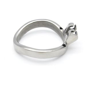 Outros itens de beleza de saúde Adt Ht-V5 Click Lock Chastity Gaiola Dispositivo Masculino Pênis com 4 Anéis Uretral Bondage Belt Brinquedos Drop Delivery Ot2Xr