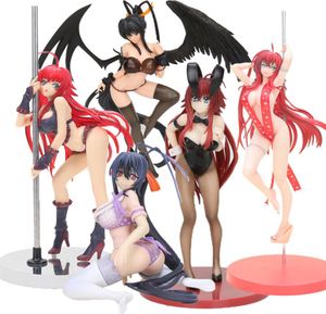 Anime High School DxD action figure conigliette Rias Gremory Himejima Akeno Costumi da bagno Ver 112 scala PVC Figure Model Toy LJ2009242754688