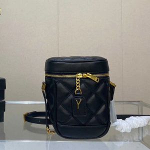 Tasarımcı Makyaj Crossbody Bag Küçük Vanity Zinciri Kaliteli Deri Crossbody Sele Çanta Luxurys Çanta Kafes Omuz Çantası