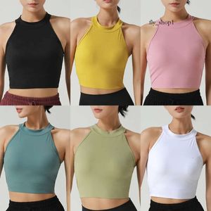 Aloyoga kvinna aloyoga mujeres stötsäkra vackra bakre bh kläder kvinnor solid färg underväder gym yoga tight montering svart tank tops sport fitness runn 196